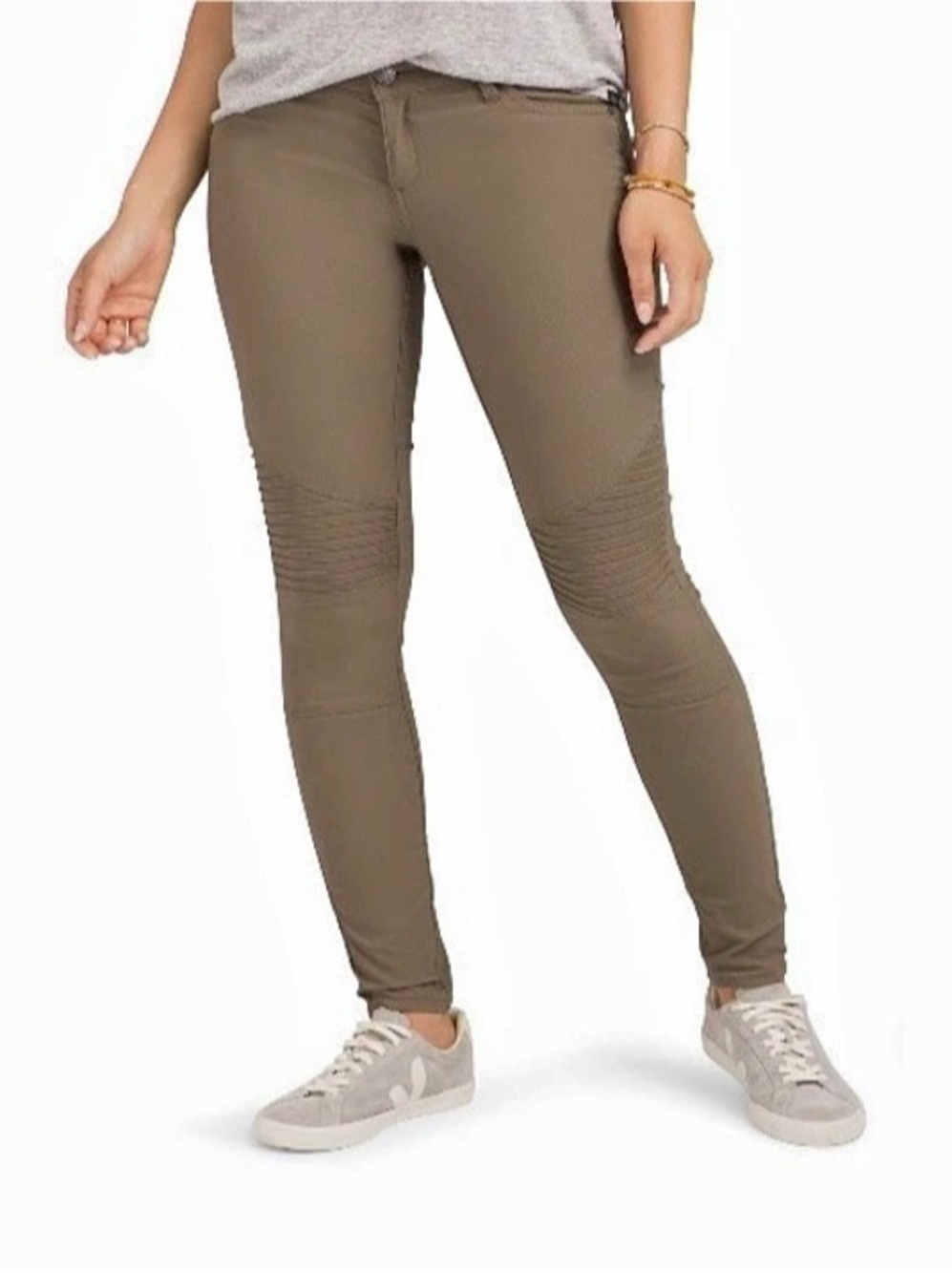 prAna Brenna Pant Moto Pants in Green Size 8 Like New